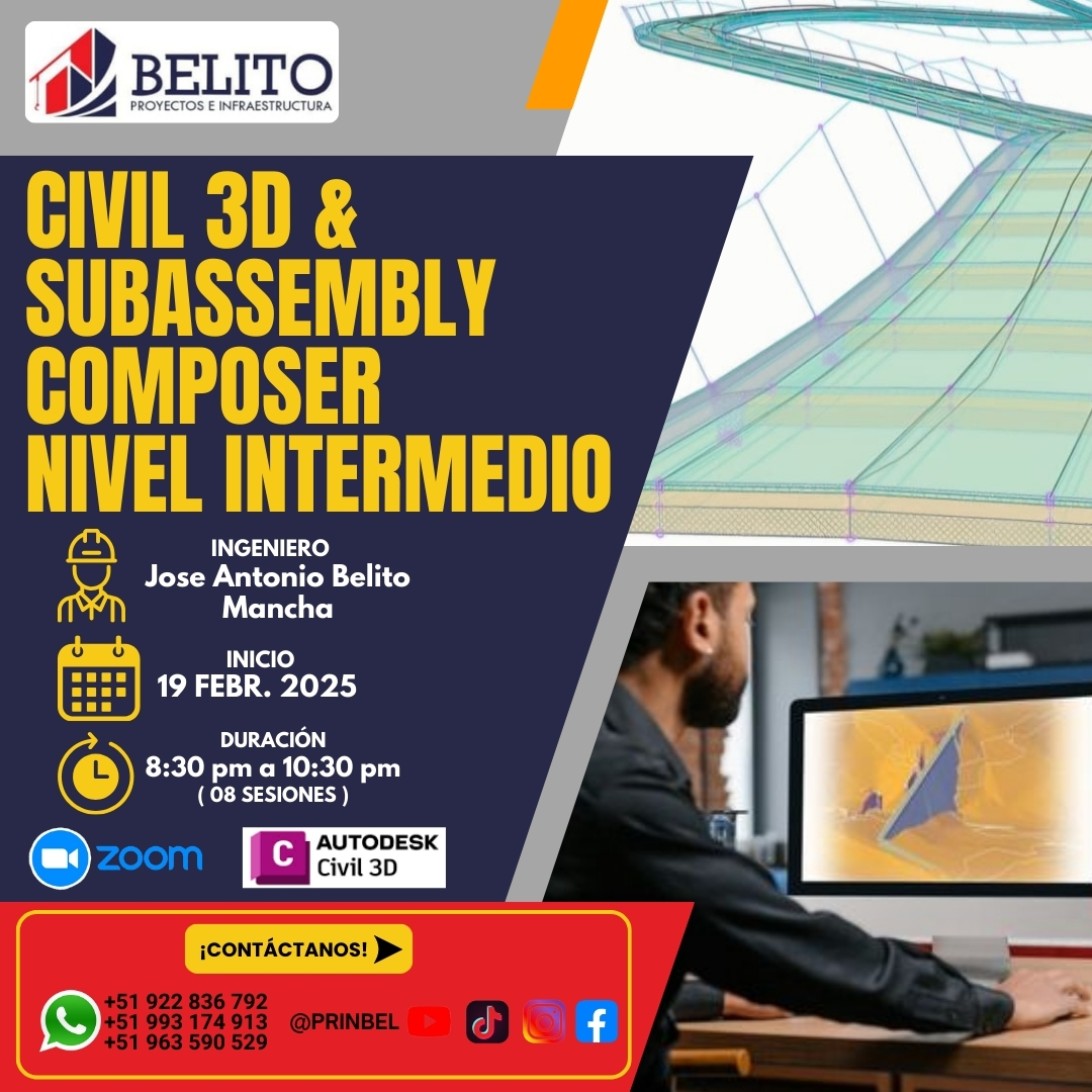 CIVIL 3D & SUBASSEMBLY COMPOSER - NIVEL INTERMEDIO (1)