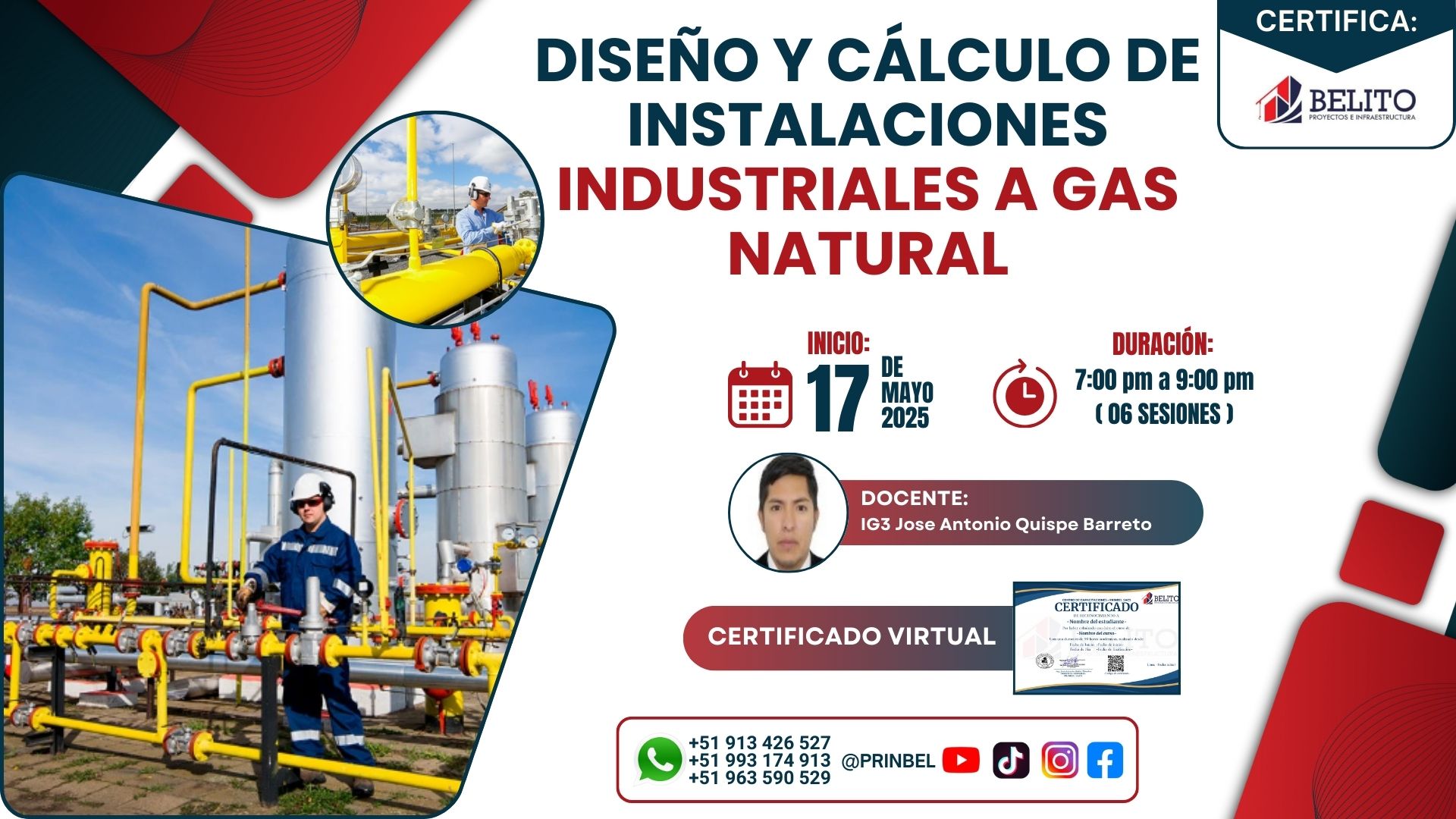 FLAYER DE GAS INDUSTRIALES