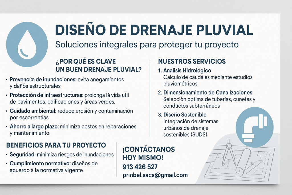 “Aprende a modelar y optimizar redes de drenaje pluvial con SWMM: domina conceptos hidrológicos e hidráulicos, crea tu modelo paso a paso y aplica buenas prácticas para soluciones urbanas resistentes y sostenibles.”